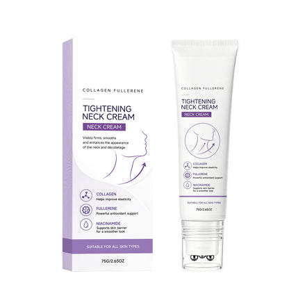 Collagen Moisturizing Neck Cream – Daily facial and neck skincare for soft, smooth, and hydrated skin with a refreshing, silky texture ideal for massage.-JXX