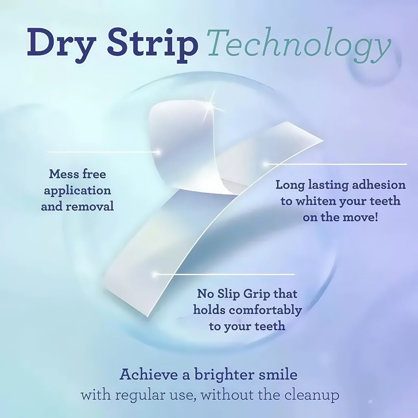 🔥Natural Coconut Oil Whitening Strips for Teeth - 7-Day Express Dental Care, Dry Strip Technology, No Residue & Effective Stain Remover for Brighter Smile-AJZ