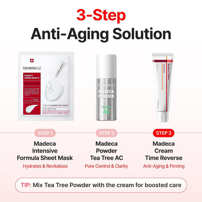 TECA Centella Asiatica Glow Face Cream Moisturizer, Hydrating, Firming, Smoother Even-Looking Skin, Helps Improve Skin Elasticity,Korean Skincare-AJZ