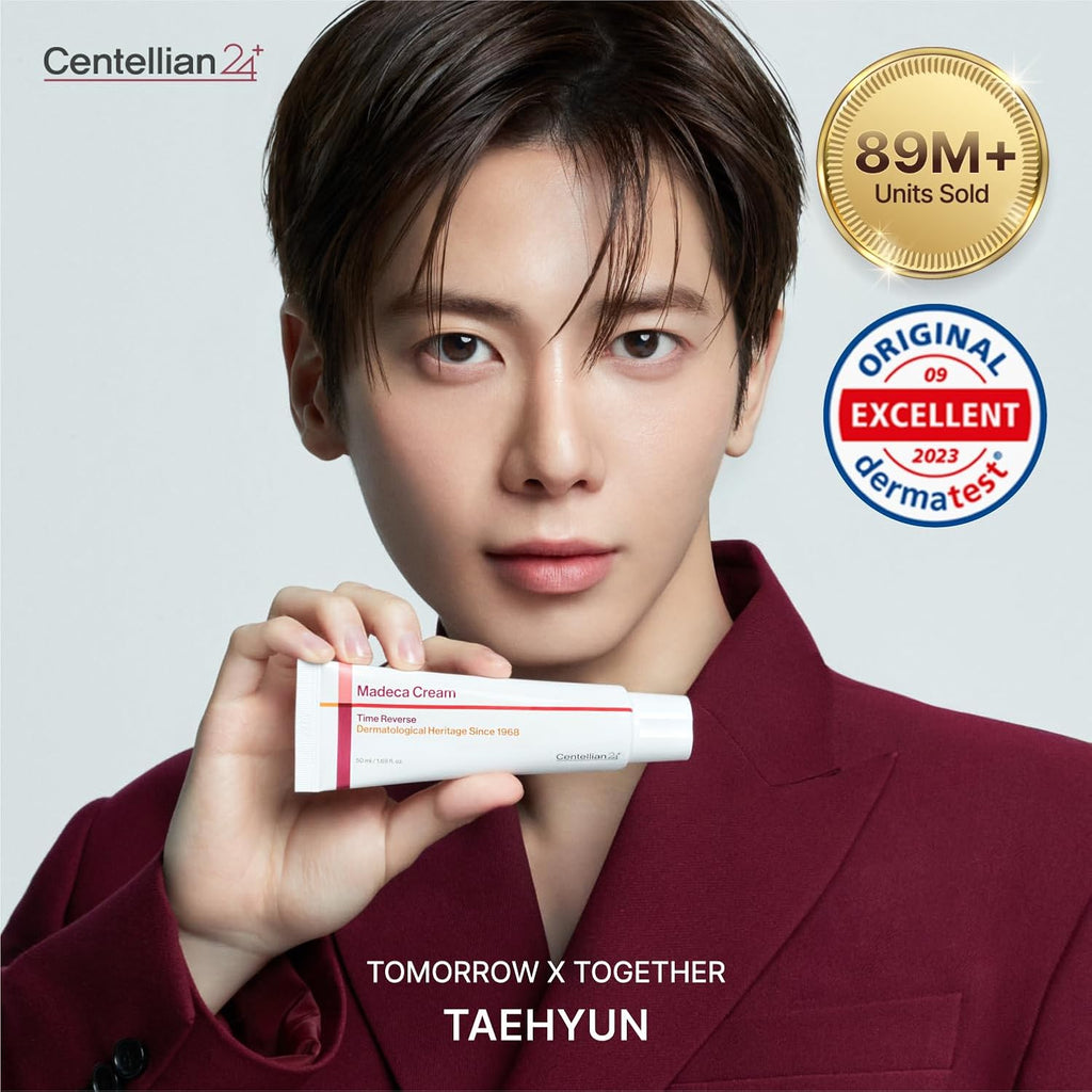 TECA Centella Asiatica Glow Face Cream Moisturizer, Hydrating, Firming, Smoother Even-Looking Skin, Helps Improve Skin Elasticity,Korean Skincare-AJZ
