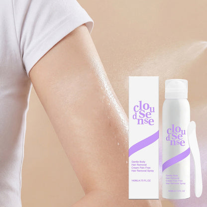 Painless Bikini Hair Removal Cream for Sensitive Skin, Fast-Acting & Gentle Depilatory with Aloe Vera-AJZ