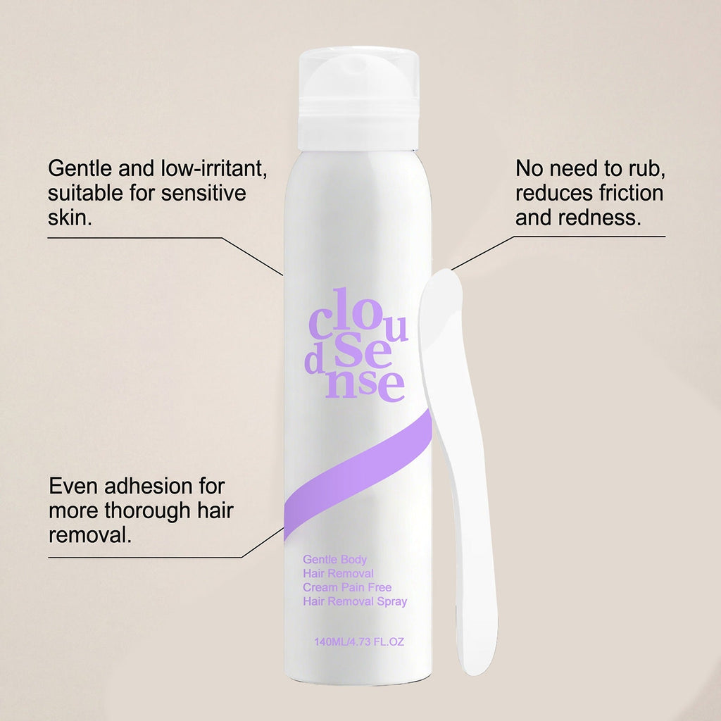 Painless Bikini Hair Removal Cream for Sensitive Skin, Fast-Acting & Gentle Depilatory with Aloe Vera-AJZ