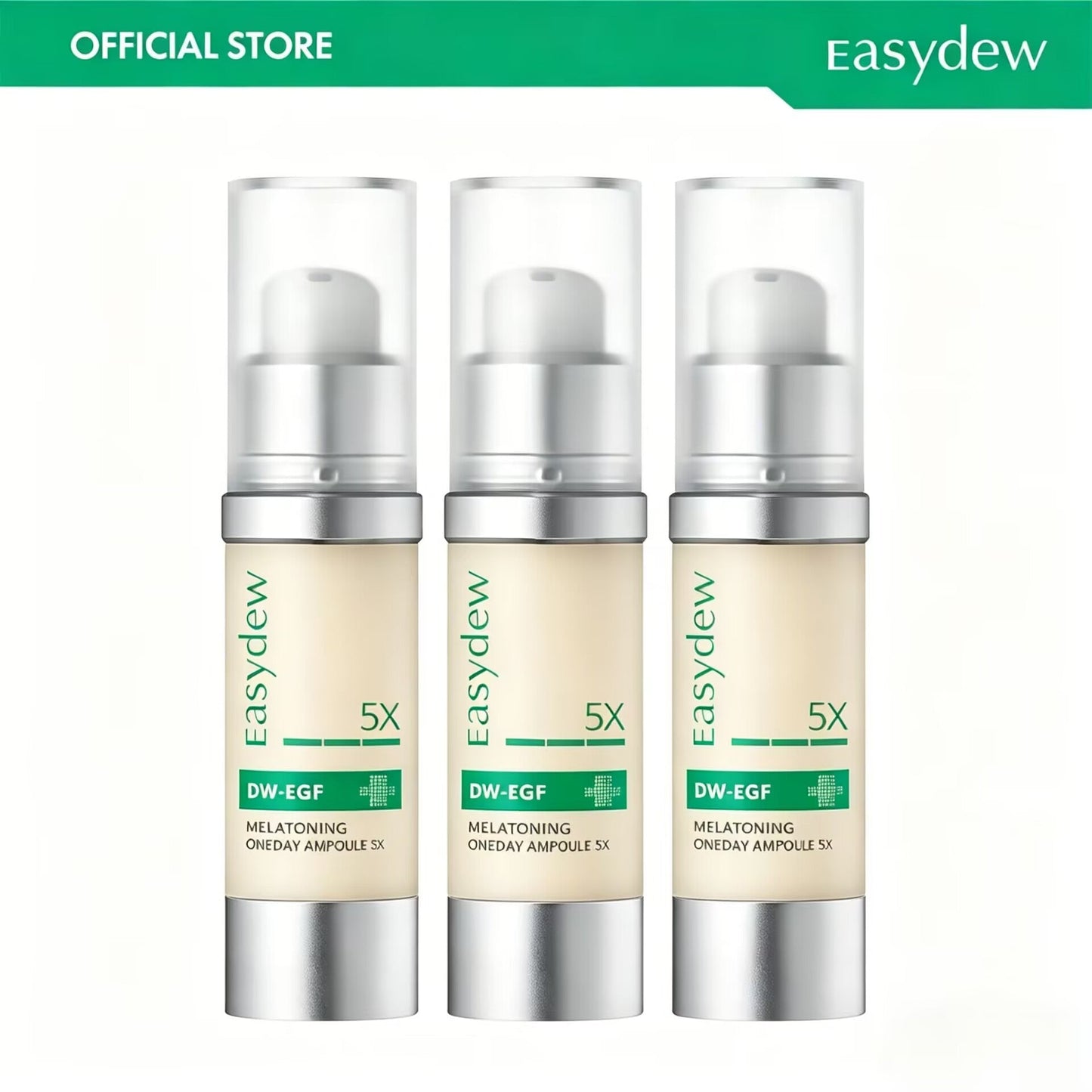DW-EGF Melatoning Ampoule - Official Product Hydrating Skin Serum with Niacinamide and Glutathione for Uneven Skin & Visible Spots - Fast Absorbing Day and Night Ampoule Korean Skin Care-AJZ