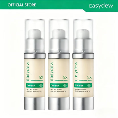 DW-EGF Melatoning Ampoule - Official Product Hydrating Skin Serum with Niacinamide and Glutathione for Uneven Skin & Visible Spots - Fast Absorbing Day and Night Ampoule Korean Skin Care-AJZ