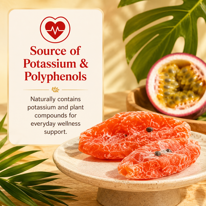 Premium Dried Passion Fruit Soft Chewy Tropical Fruit Snack-LIN