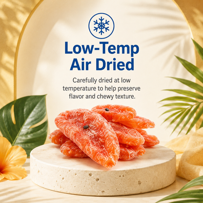 Premium Dried Passion Fruit Soft Chewy Tropical Fruit Snack-LIN