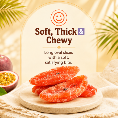 Premium Dried Passion Fruit Soft Chewy Tropical Fruit Snack-LIN
