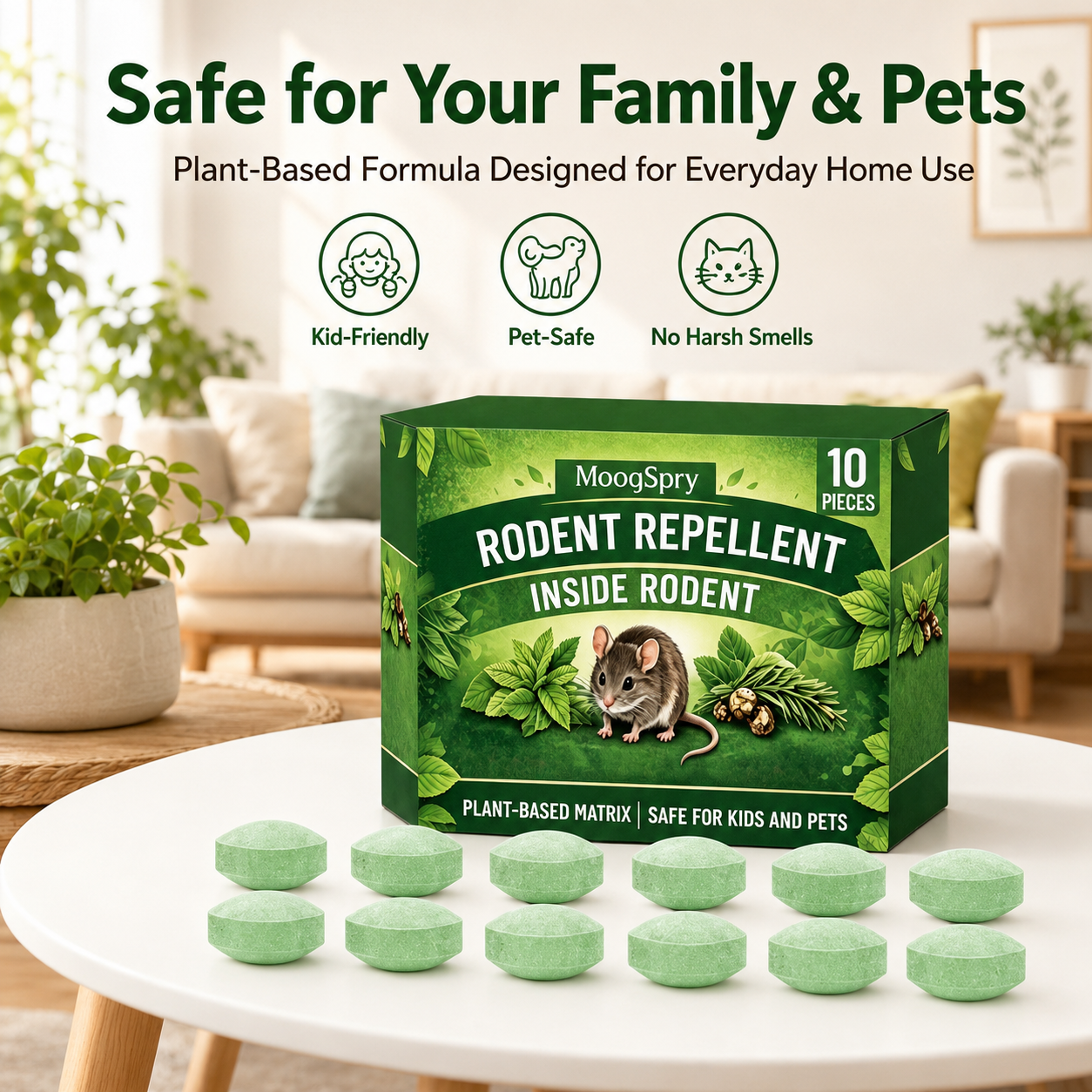 Mouse Repellent Pills A great helper against pests-JXX