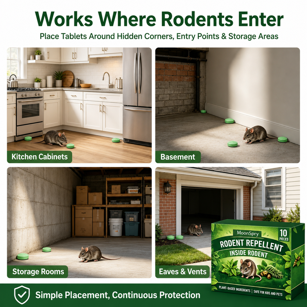 Mouse Repellent Pills A great helper against pests-JXX