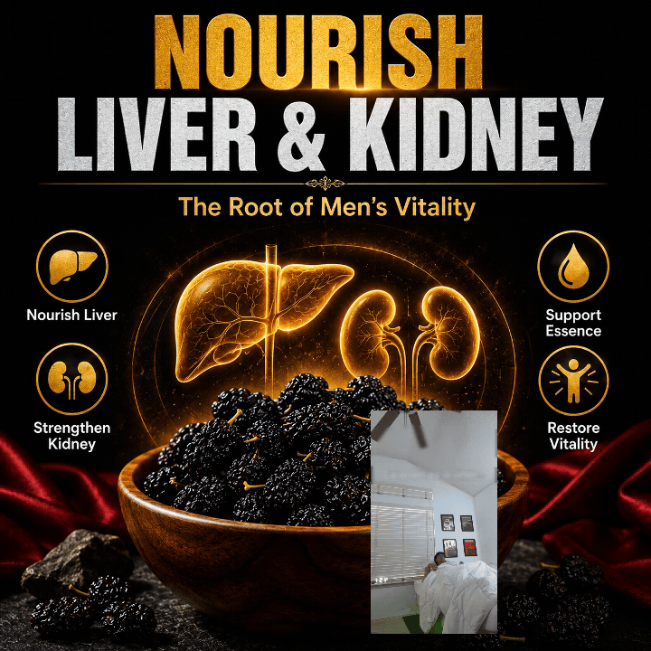 Dried Mulberries – Nourish Liver & Kidney, Darken Hair, Perfect for Night Owls-JXX